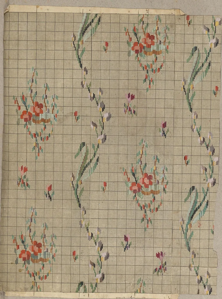 An illustration from Folio of embroidery designs, 1800, leaf 19