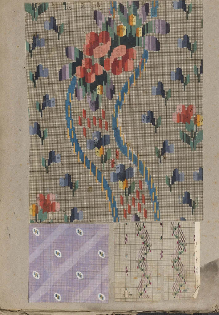 An illustration from Folio of embroidery designs, 1800, leaf 25