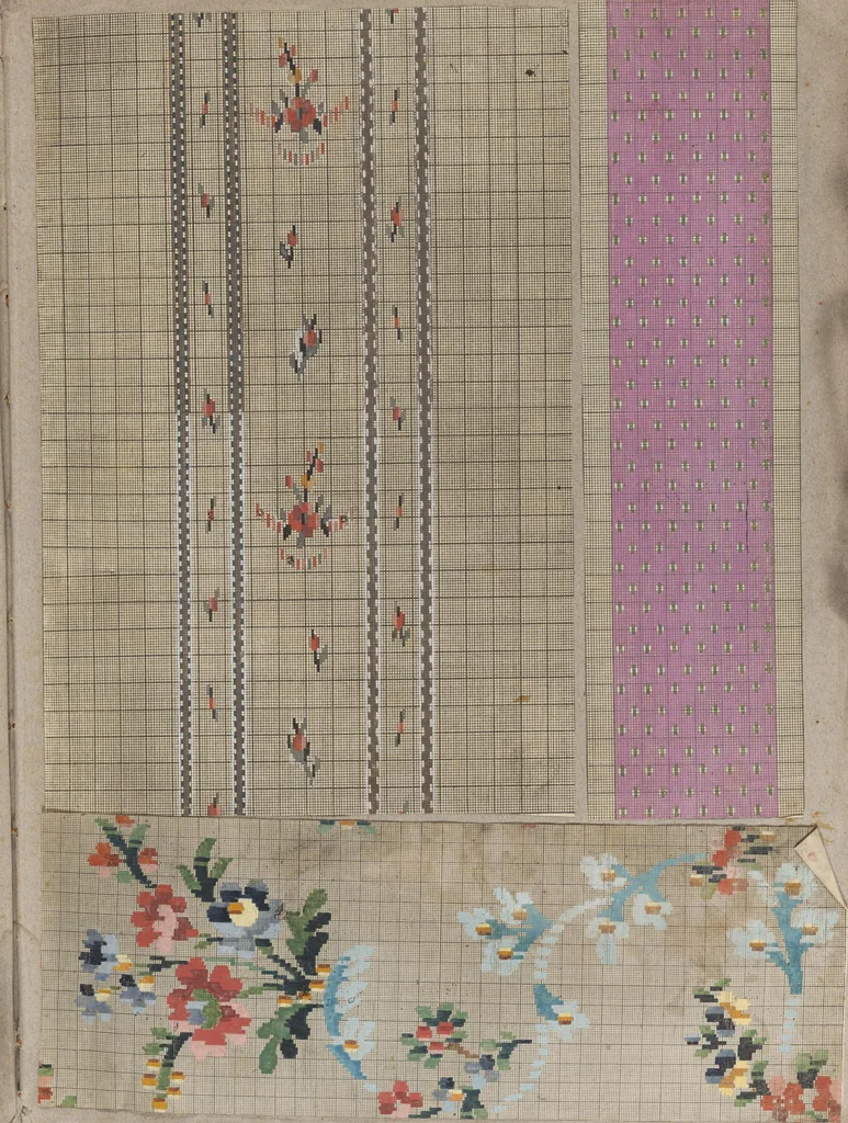 An illustration from Folio of embroidery designs, 1800, leaf 26