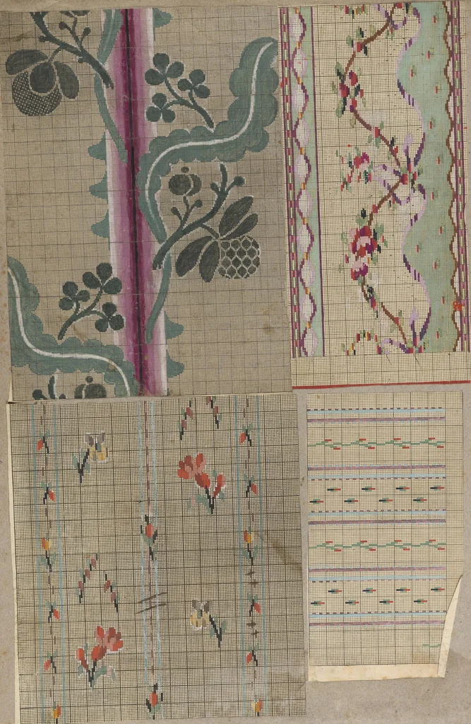 An illustration from Folio of embroidery designs, 1800, leaf 29