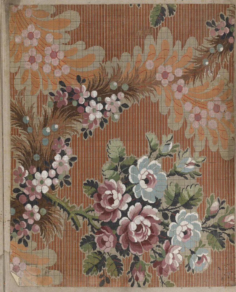 An illustration from Folio of embroidery designs, 1800, leaf 30