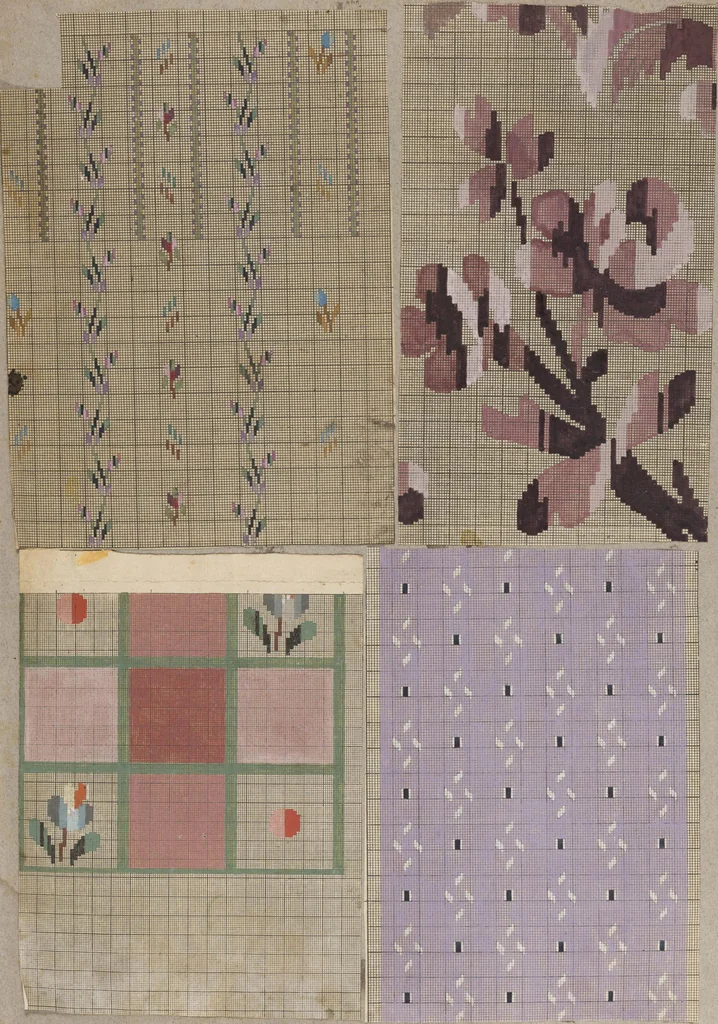 An illustration from Folio of embroidery designs, 1800, leaf 33