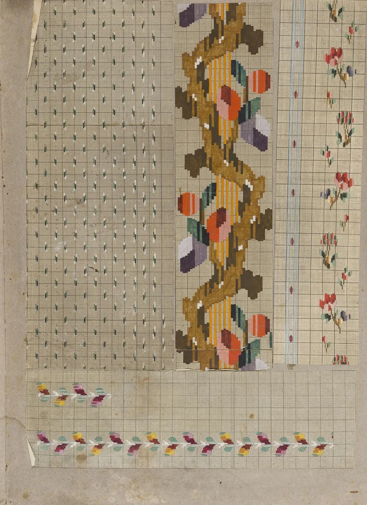 An illustration from Folio of embroidery designs, 1800, leaf 37