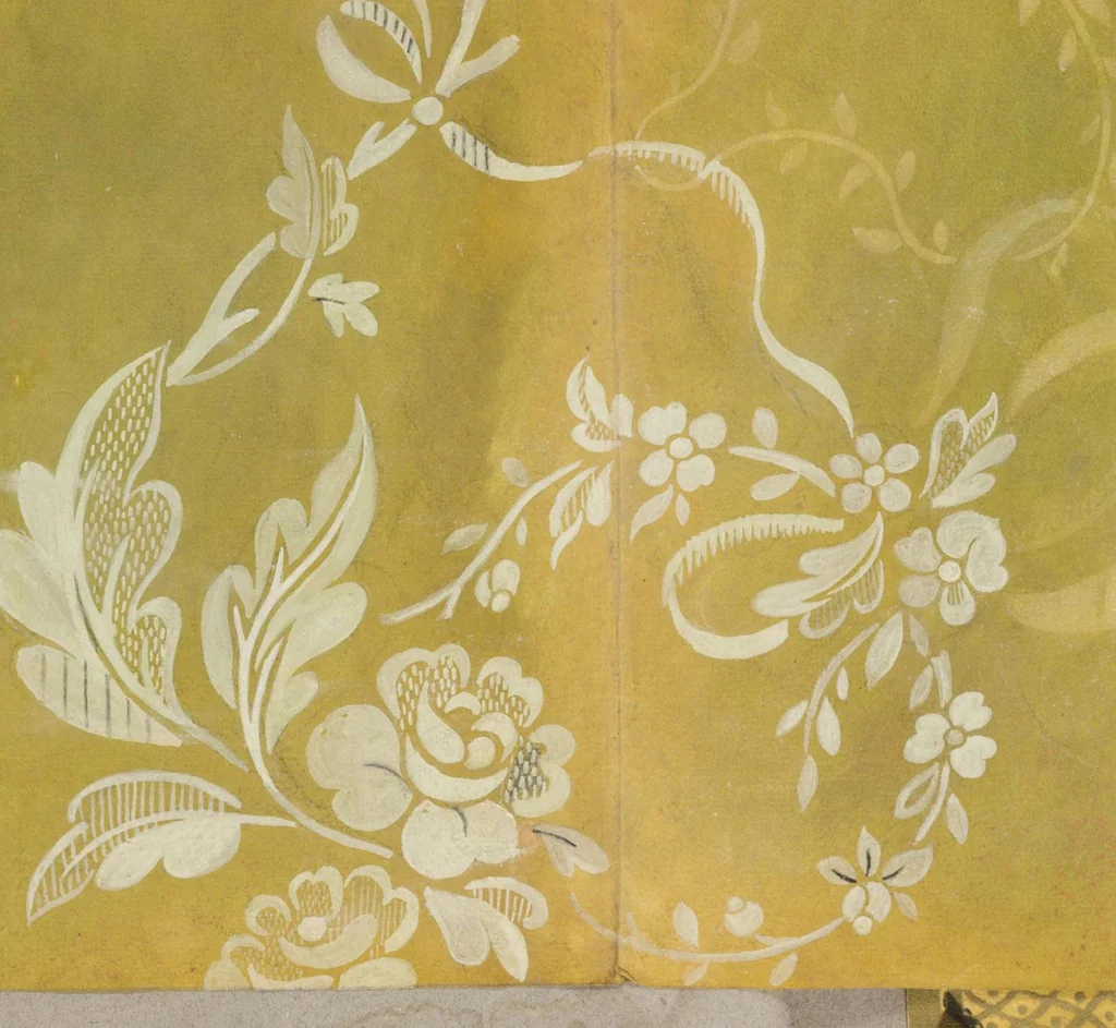 An illustration from Folio of embroidery designs, 1800, leaf 42
