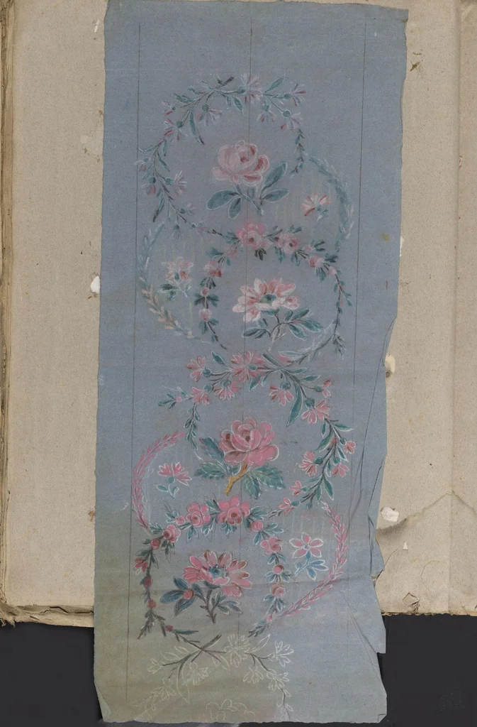 An illustration from Folio of embroidery designs, 1800, leaf 45