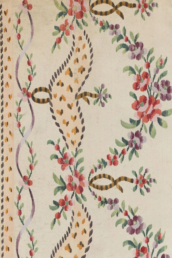An illustration from Folio of embroidery designs, 1800, leaf 50