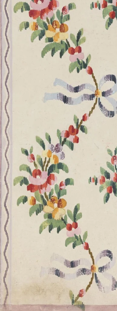 An illustration from Folio of embroidery designs, 1800, leaf 51