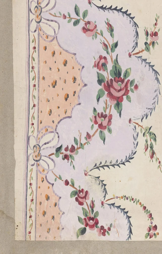 An illustration from Folio of embroidery designs, 1800, leaf 55