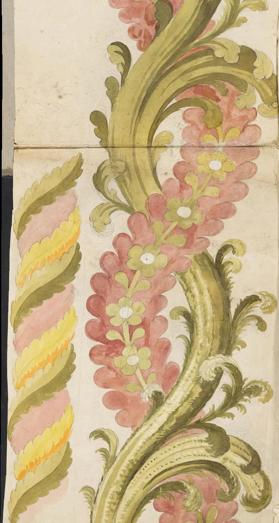 An illustration from Folio of embroidery designs, 1800, leaf 57