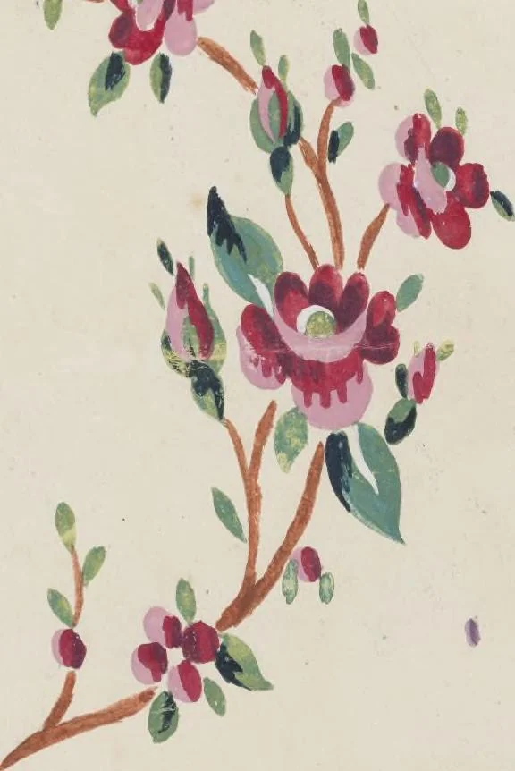 An illustration from Folio of embroidery designs, 1800, leaf 61