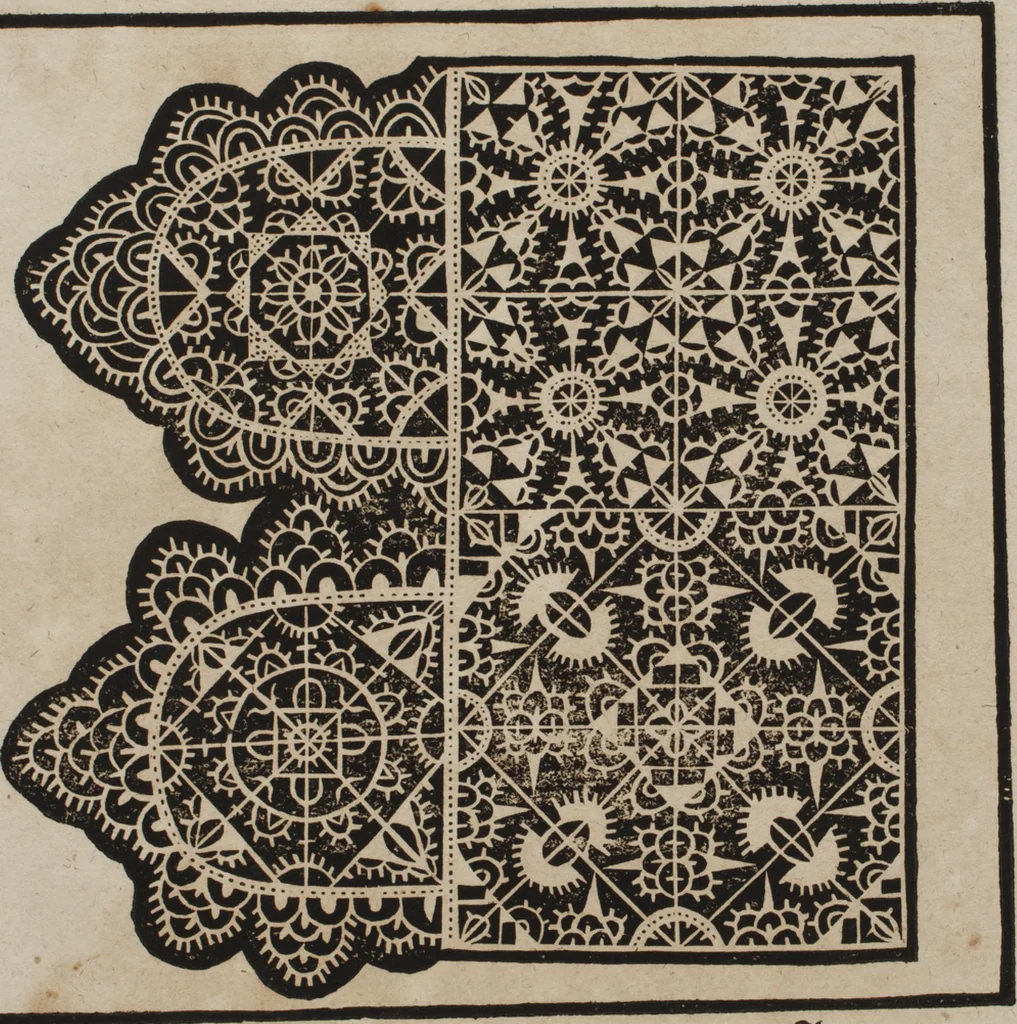 An illustration from New Modelbuch. Von allerhand sonderbarn schönen Mödeln..., 1592, leaf 18