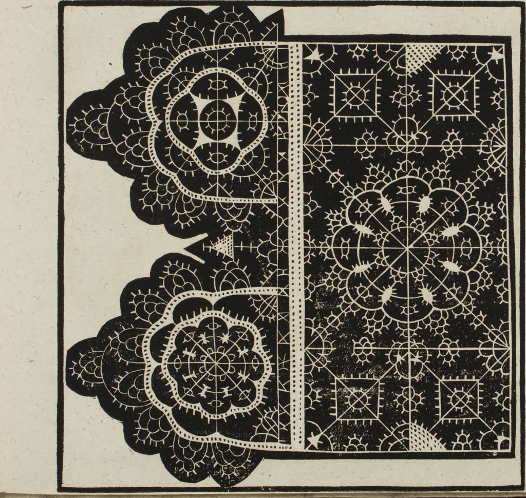 An illustration from New Modelbuch. Von allerhand sonderbarn schönen Mödeln..., 1592, leaf 26