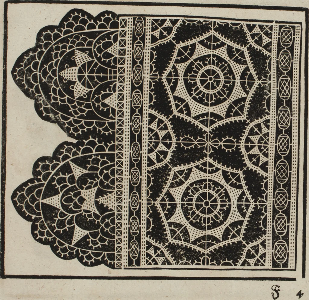 An illustration from New Modelbuch. Von allerhand sonderbarn schönen Mödeln..., 1592, leaf 58