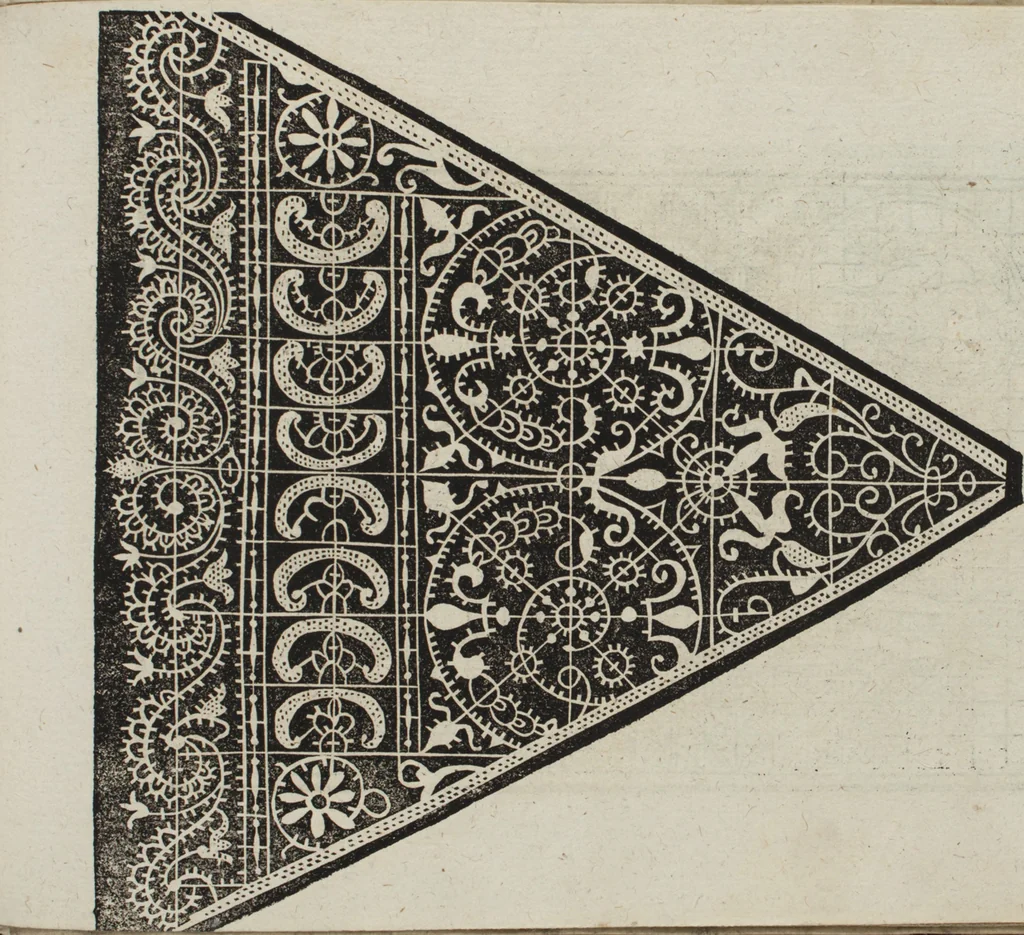 An illustration from New Modelbuch. Von allerhand sonderbarn schönen Mödeln..., 1592, leaf 78