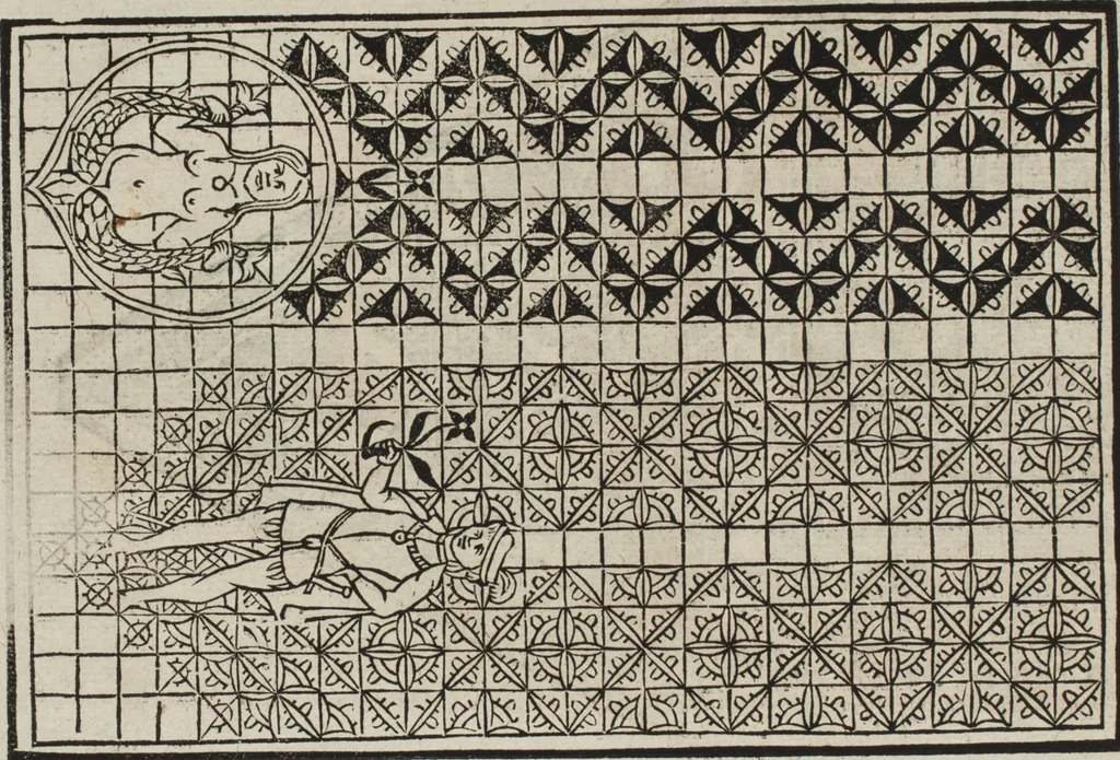 An illustration from New Modelbuch. Von allerhand sonderbarn schönen Mödeln..., 1592, leaf 79