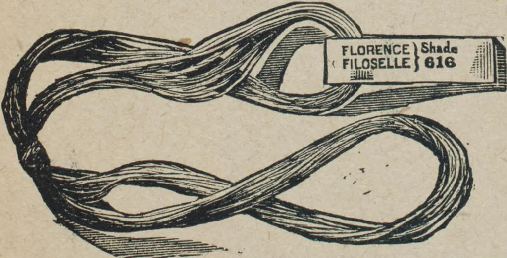 An illustration from Florence home needle-work, 1887, leaf 22