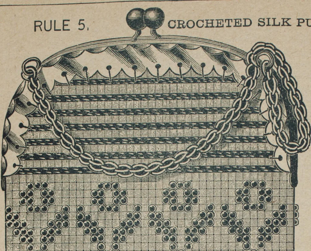 An illustration from Florence home needle-work, 1887, leaf 23