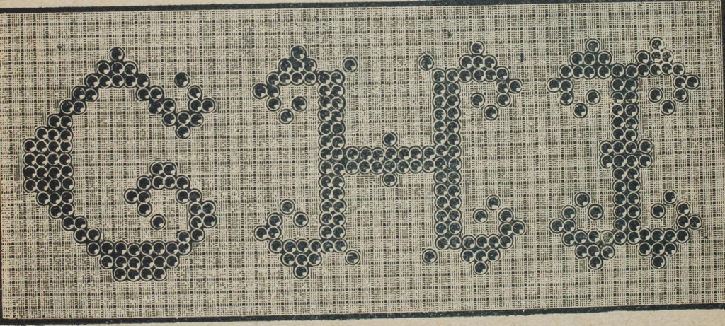 An illustration from Florence home needle-work, 1887, leaf 24