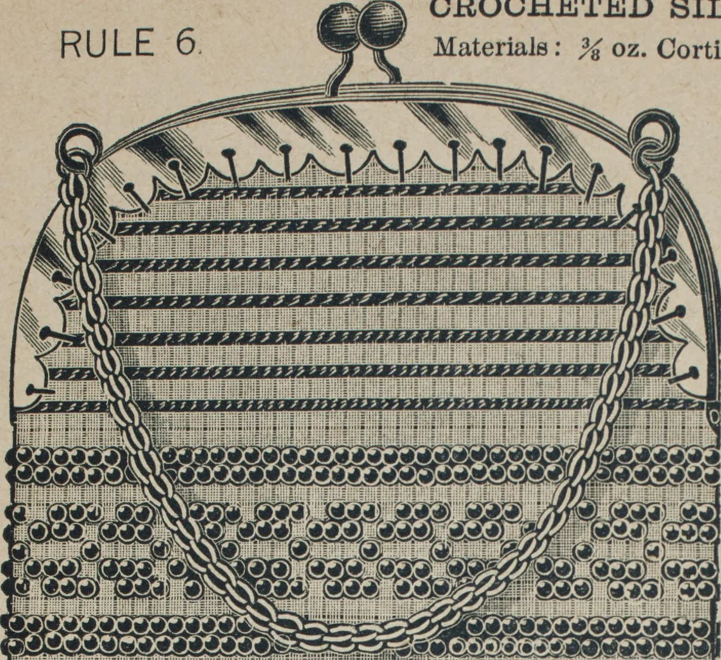 An illustration from Florence home needle-work, 1887, leaf 25