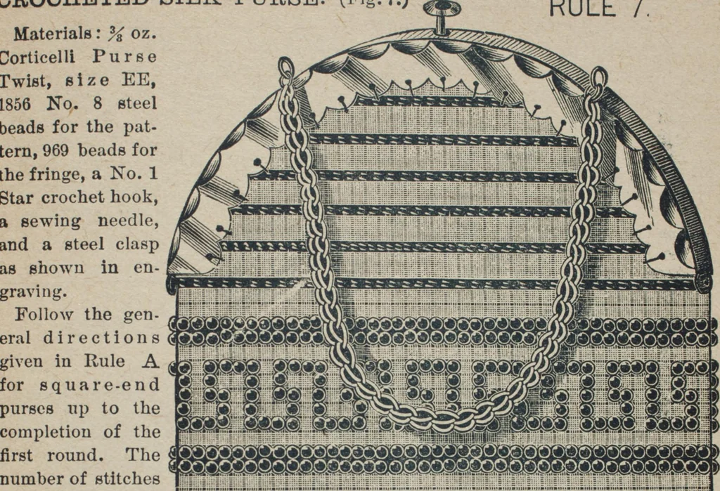 An illustration from Florence home needle-work, 1887, leaf 26