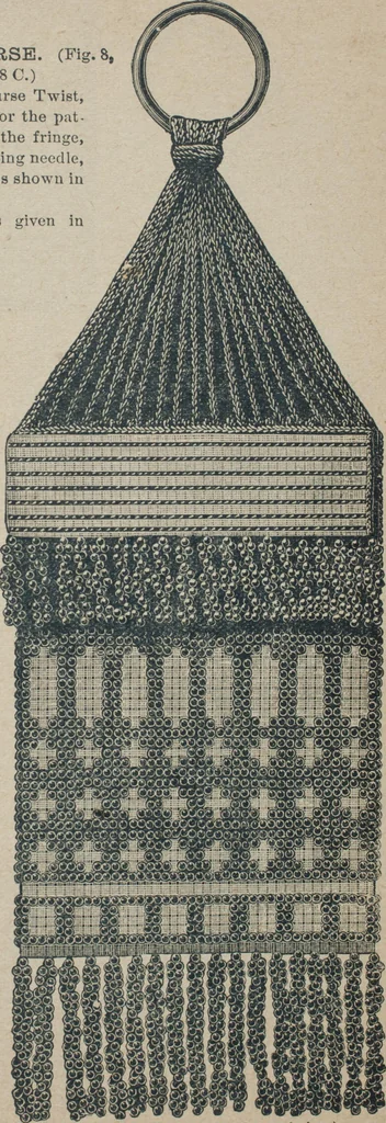 An illustration from Florence home needle-work, 1887, leaf 28