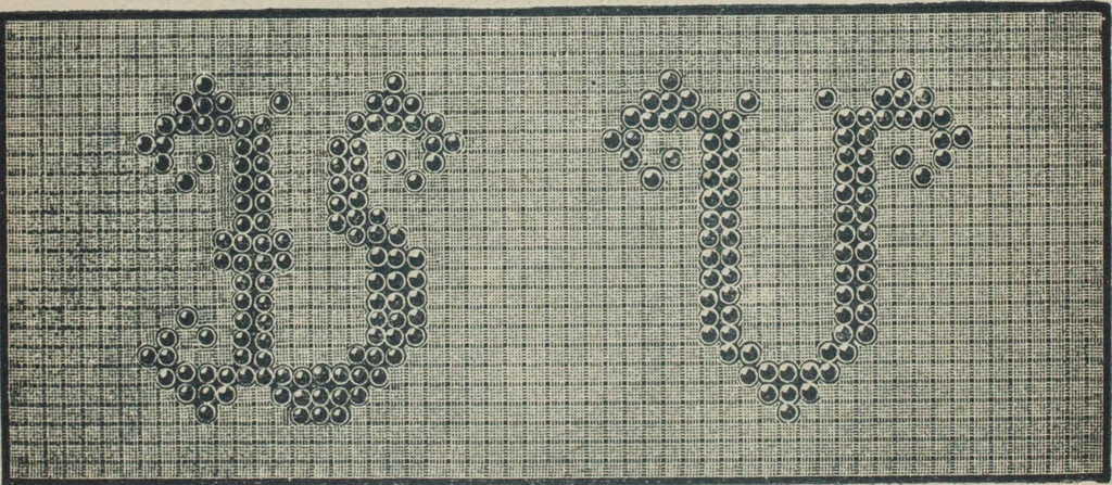An illustration from Florence home needle-work, 1887, leaf 35