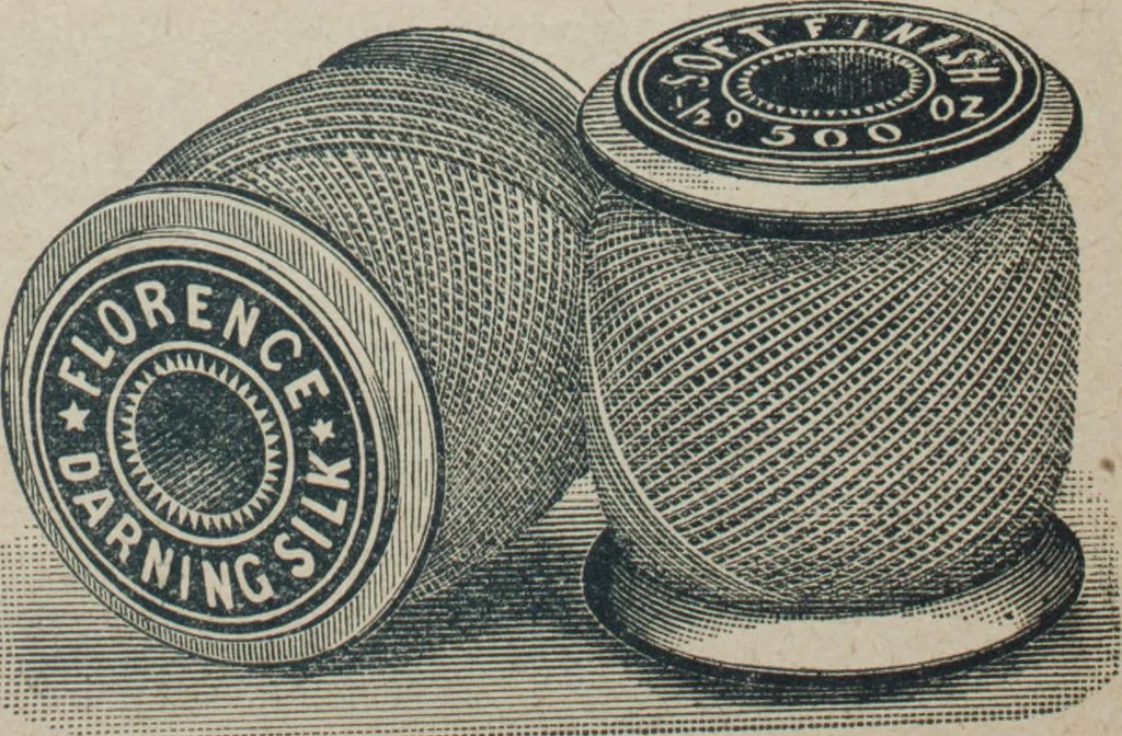 An illustration from Florence home needle-work, 1887, leaf 40
