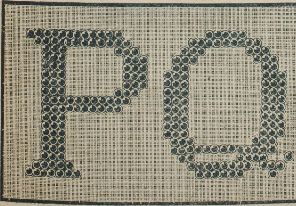 An illustration from Florence home needle-work, 1887, leaf 42