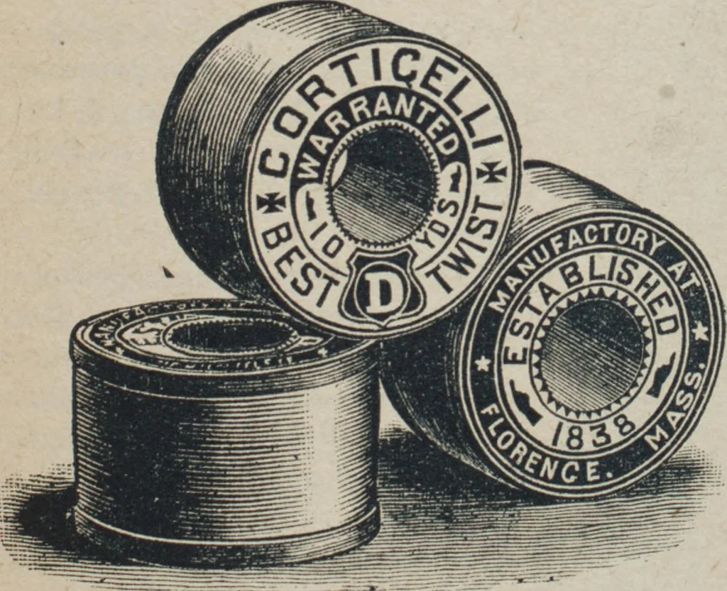 An illustration from Florence home needle-work, 1887, leaf 52