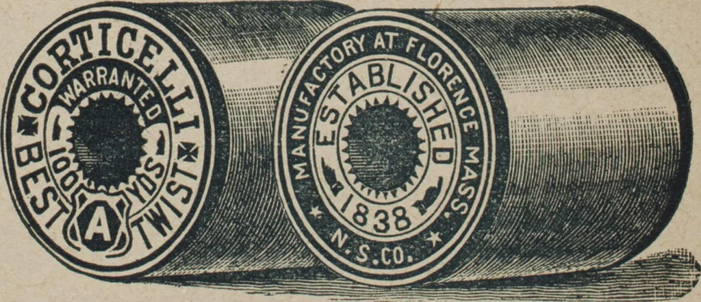 An illustration from Florence home needle-work, 1887, leaf 6