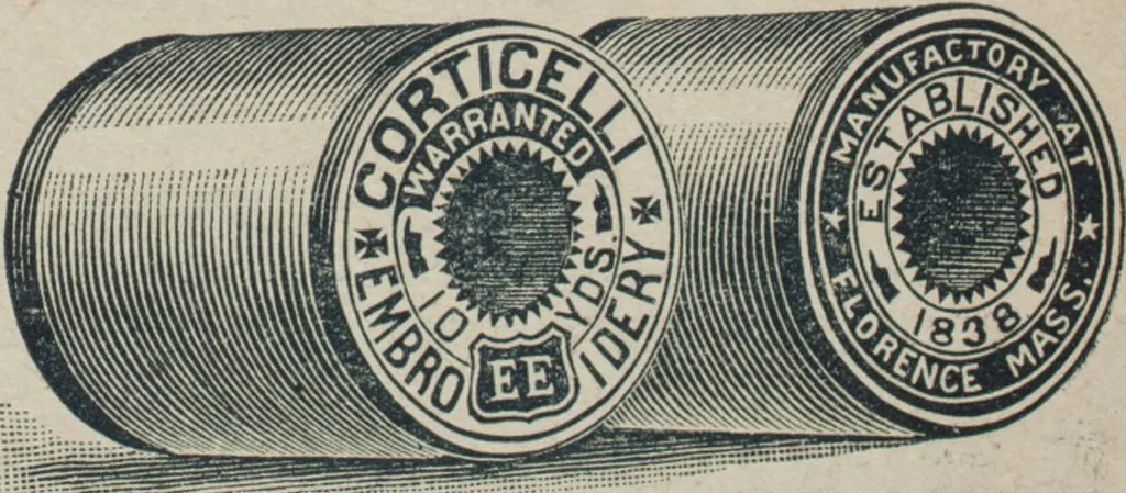 An illustration from Florence home needle-work, 1887, leaf 64