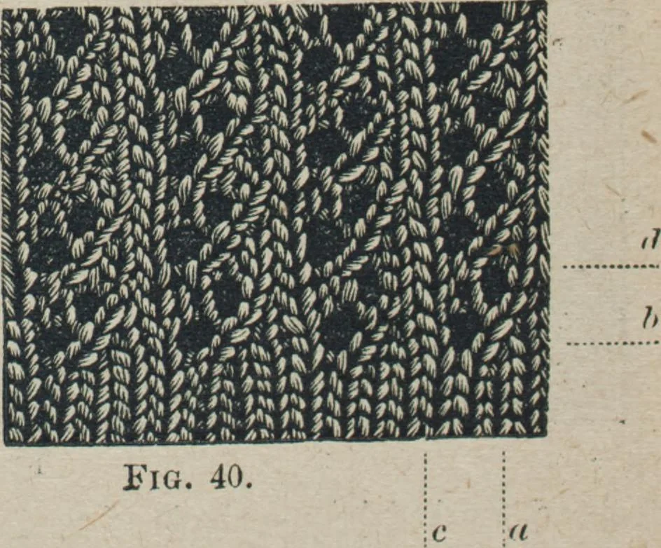 An illustration from Florence home needle-work, 1887, leaf 74