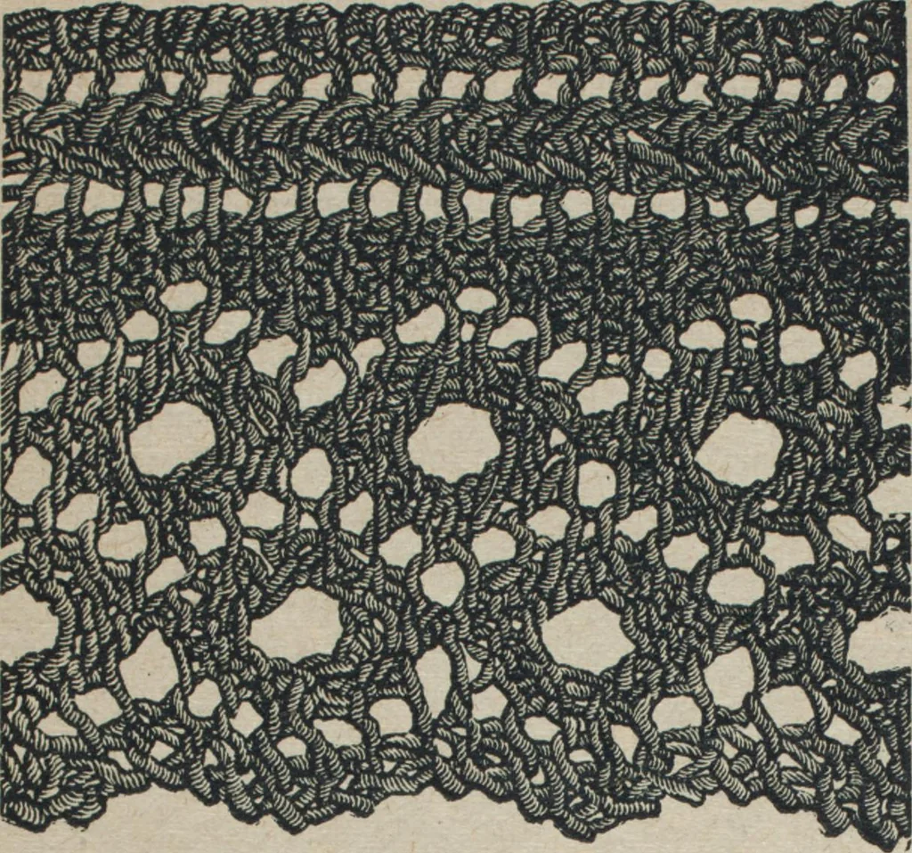 An illustration from Florence home needle-work, 1887, leaf 89