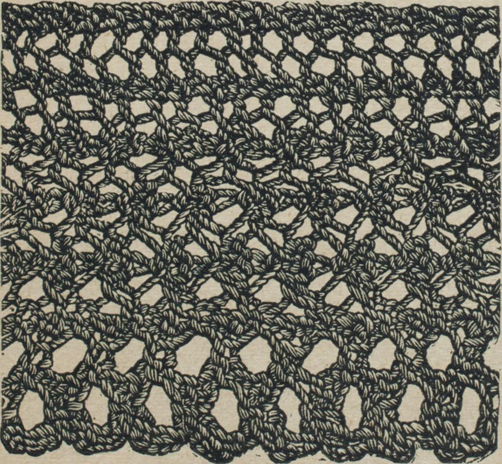 An illustration from Florence home needle-work, 1887, leaf 89