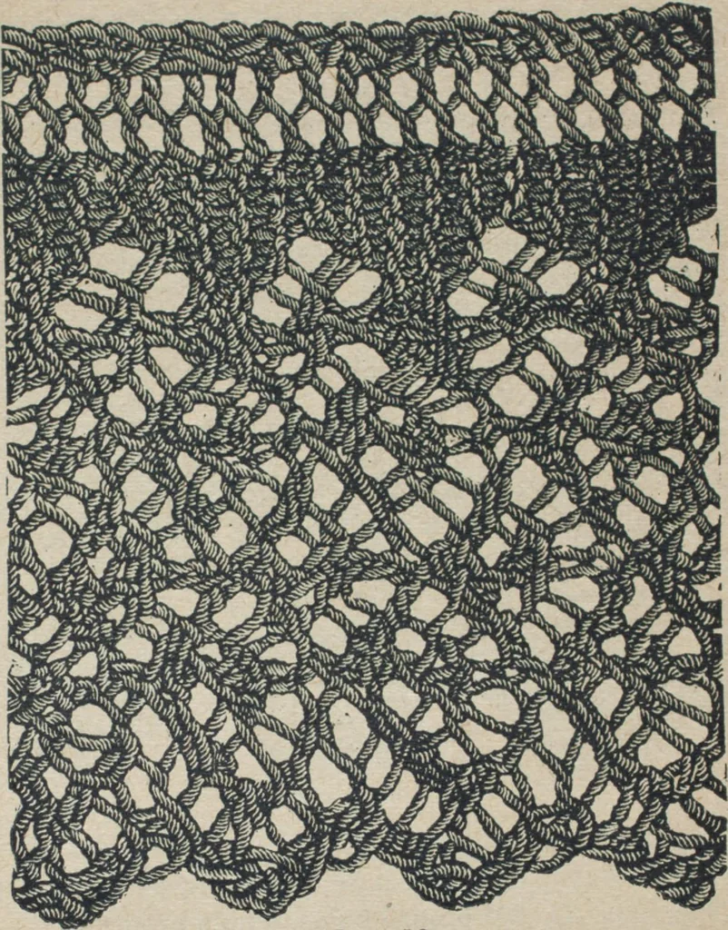 An illustration from Florence home needle-work, 1887, leaf 90