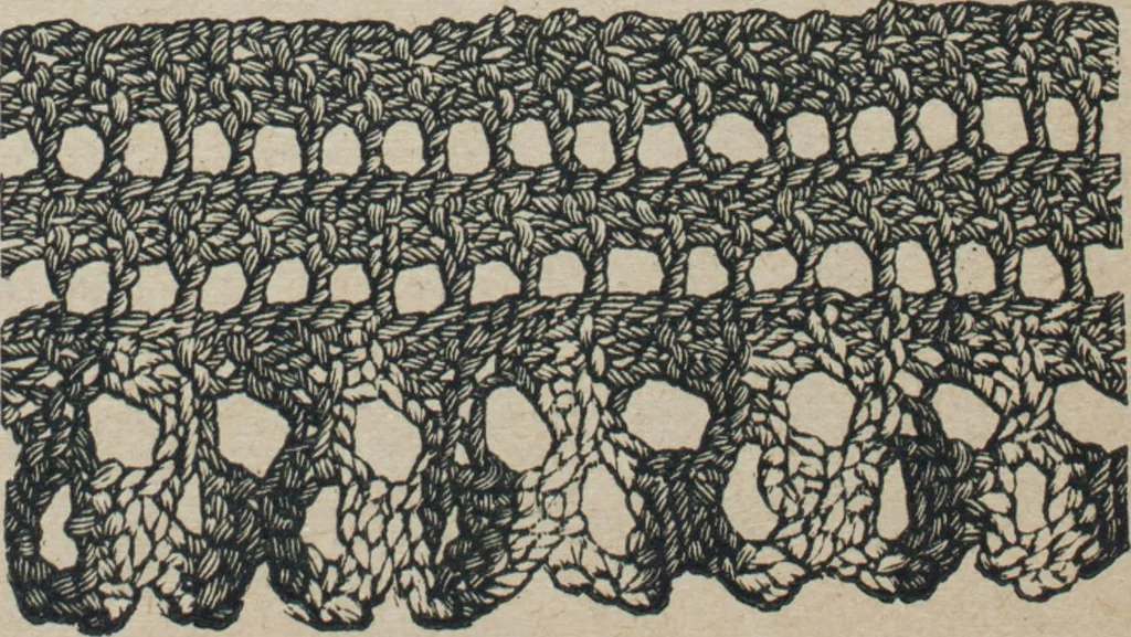 An illustration from Florence home needle-work, 1887, leaf 90