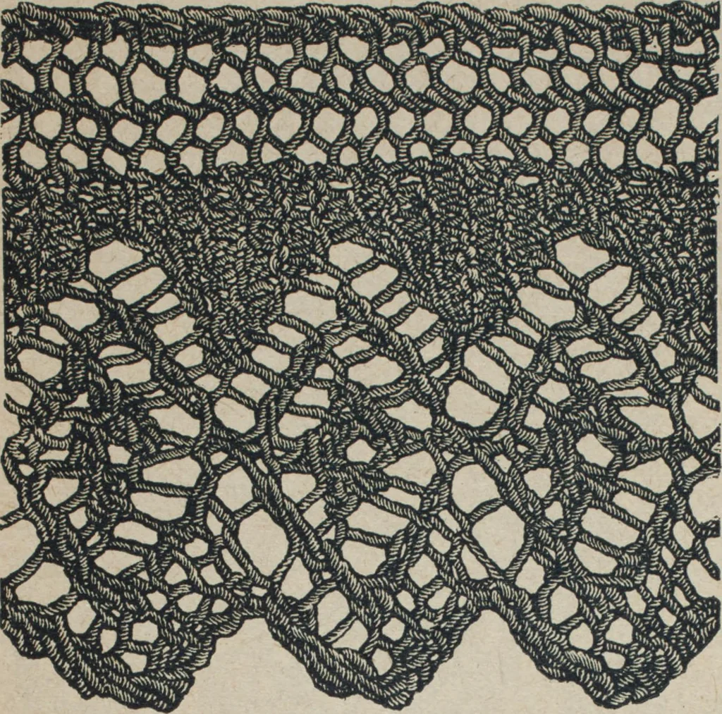 An illustration from Florence home needle-work, 1887, leaf 91