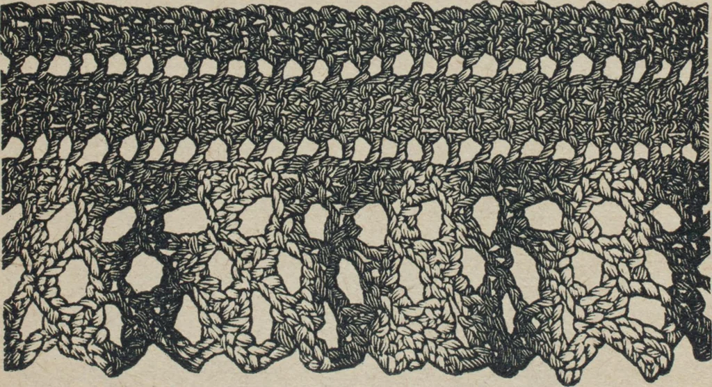 An illustration from Florence home needle-work, 1887, leaf 91