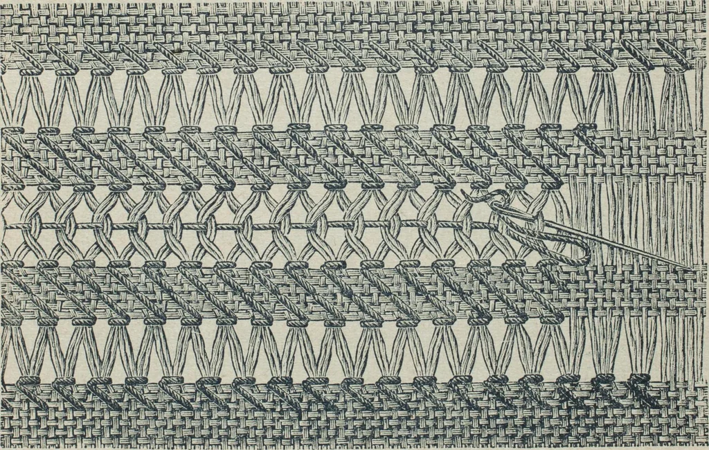 An illustration from Florence home needle-work, 1888, leaf 10