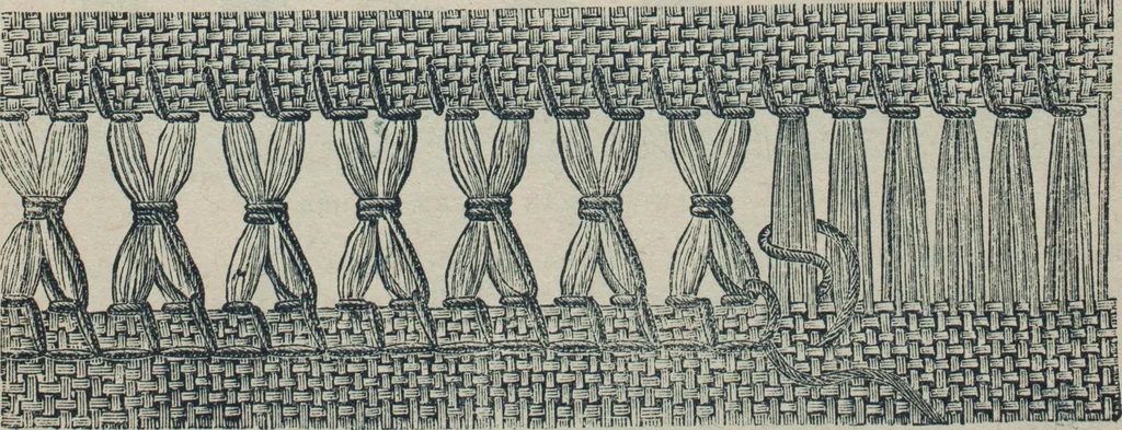 An illustration from Florence home needle-work, 1888, leaf 12