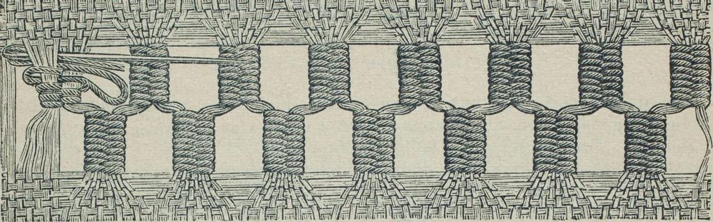An illustration from Florence home needle-work, 1888, leaf 13
