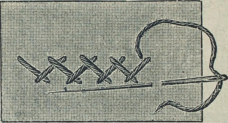 An illustration from Florence home needle-work, 1888, leaf 18