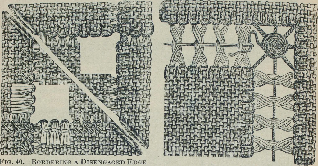An illustration from Florence home needle-work, 1888, leaf 21