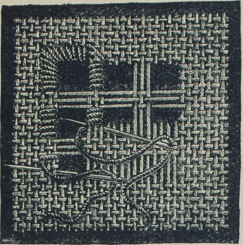 An illustration from Florence home needle-work, 1888, leaf 23