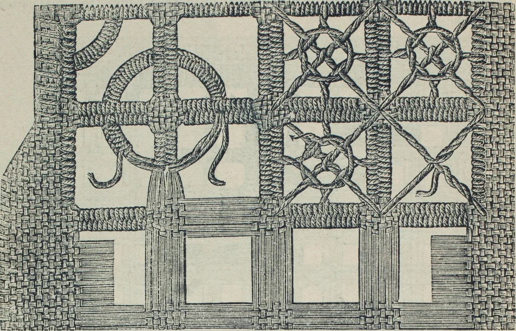 An illustration from Florence home needle-work, 1888, leaf 25