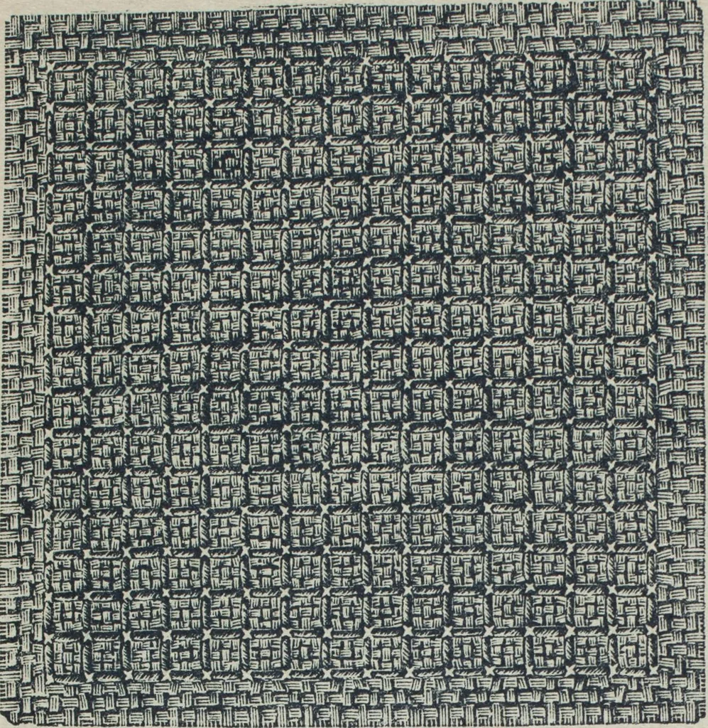 An illustration from Florence home needle-work, 1888, leaf 27