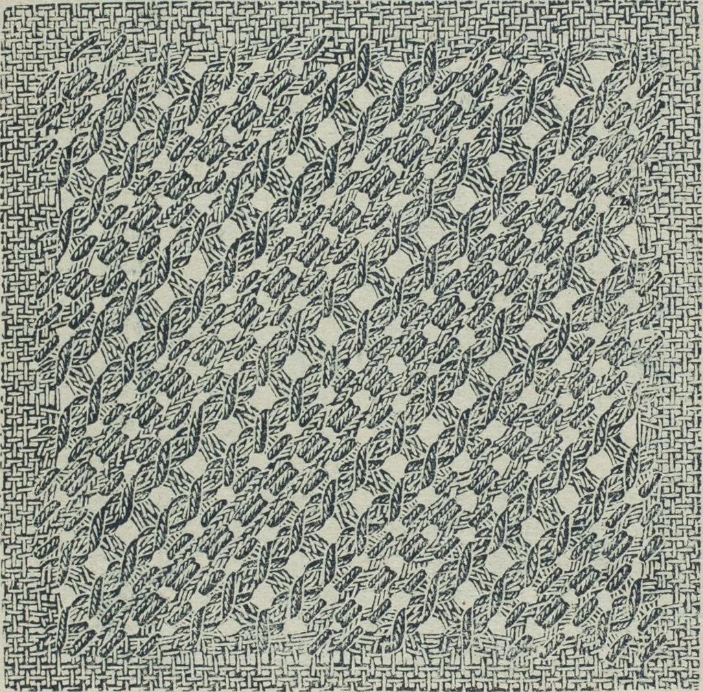 An illustration from Florence home needle-work, 1888, leaf 33