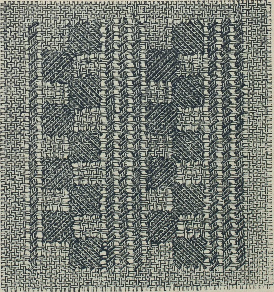 An illustration from Florence home needle-work, 1888, leaf 34