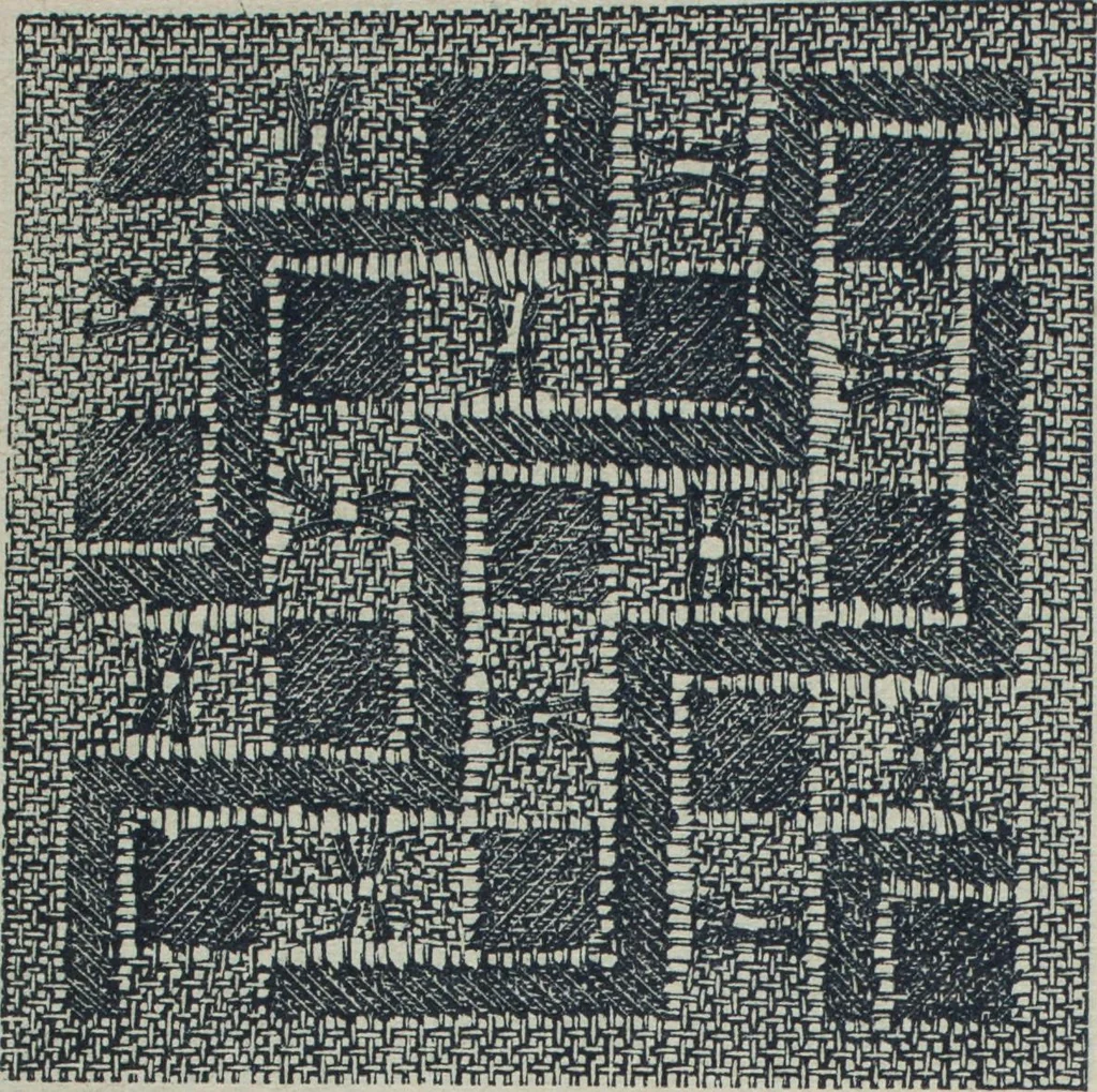 An illustration from Florence home needle-work, 1888, leaf 35