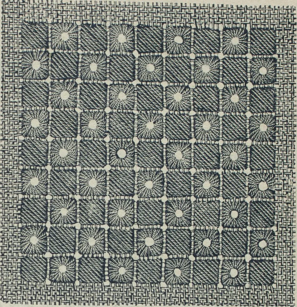 An illustration from Florence home needle-work, 1888, leaf 38